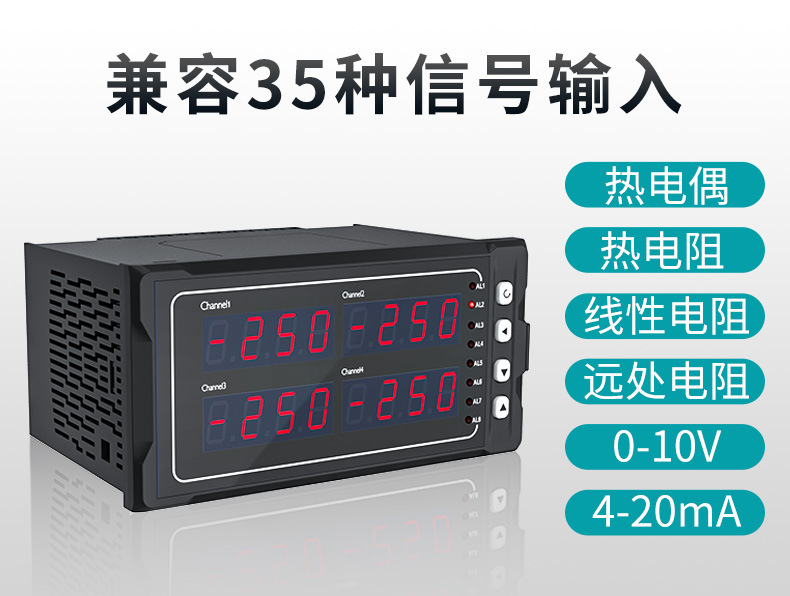 米科MIK-2700多通道顯示控制儀兼容35種信號(hào)輸入